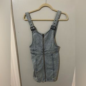 Free people bodycon denim dress